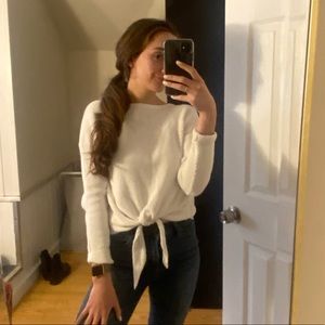 Lucky brand white sweater